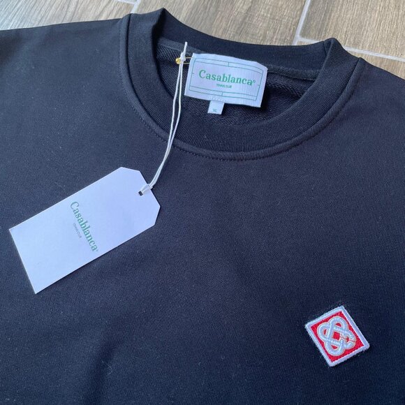 Casablanca Men Crewneck Sweaters XLarge Size - Picture 4 of 7